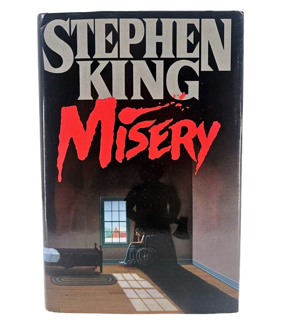 Misery 1987 Stephen King Viking Hardcover 1st Printing True First Edition MINT